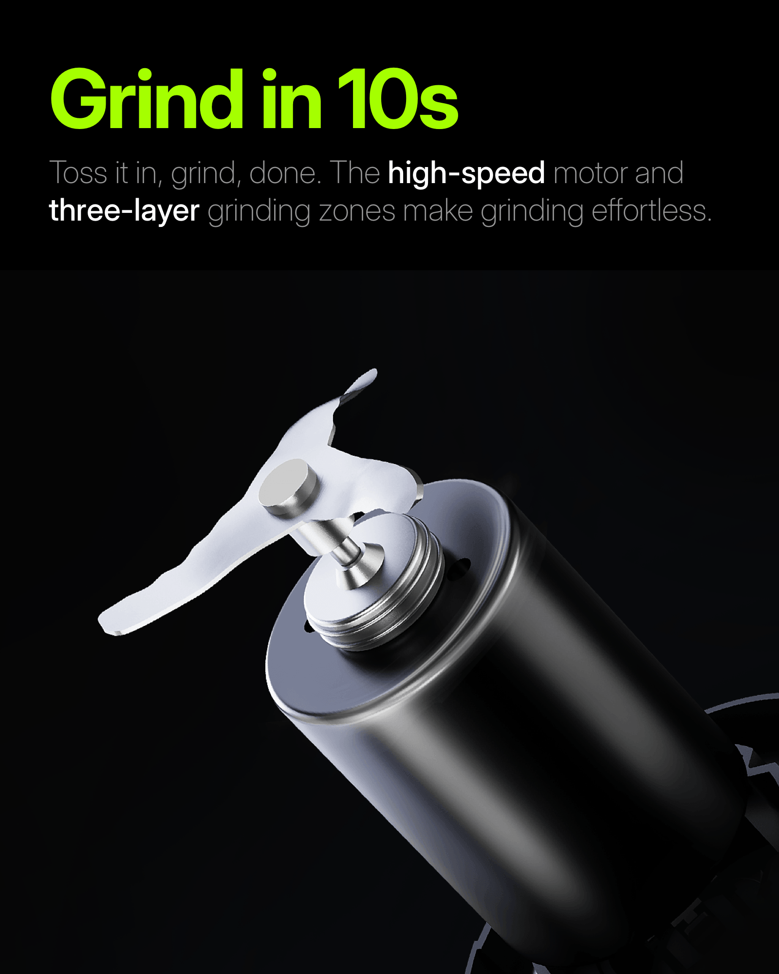 G1 Electric Grinder for Cannabis, Herbs and Spices